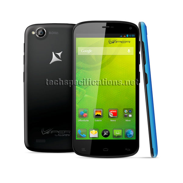 technical specifications of allview v1 viper dual sim mobile phone