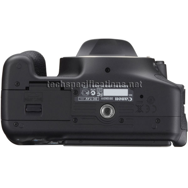 Technical Specifications of Canon EOS 600D DSLR Camera