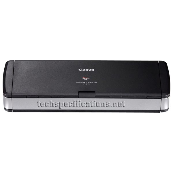 canon p 215 scanner technical specifications