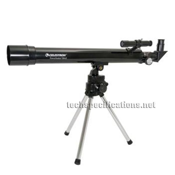 celestron 21039 powerseeker 50az telescope tech specs