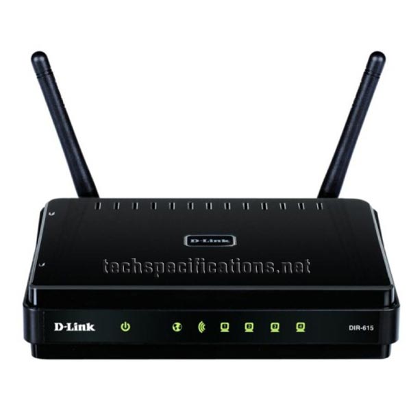 d-link dir-615 wireless router tech specs