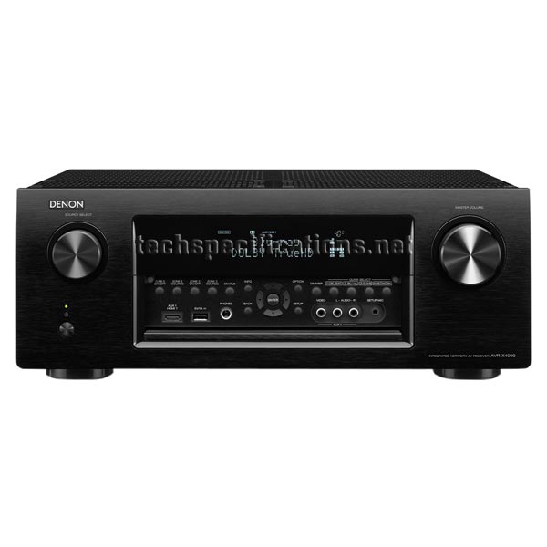 Denon AVRX4000 AV Receiver Tech Specs