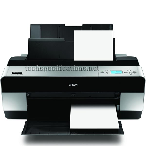 how to select matte black ink on epson 3880 printer
