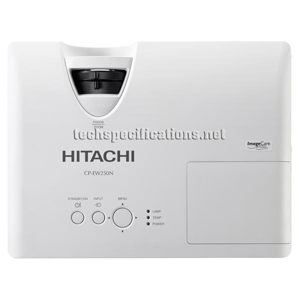 hitachi cp-ew250 video projector tech specs