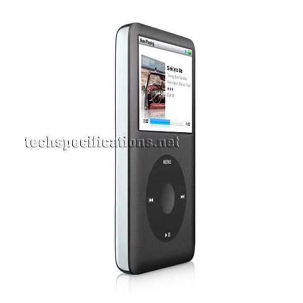 iPod Classic 160GB Technical Specifications