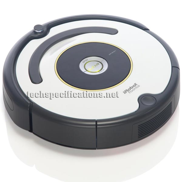 iRobot Roomba 620 Vacuum Cleaning Robot Tech Specs