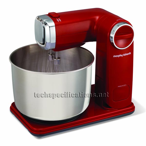 morphy richards 400401 folding stand mixer tech specs