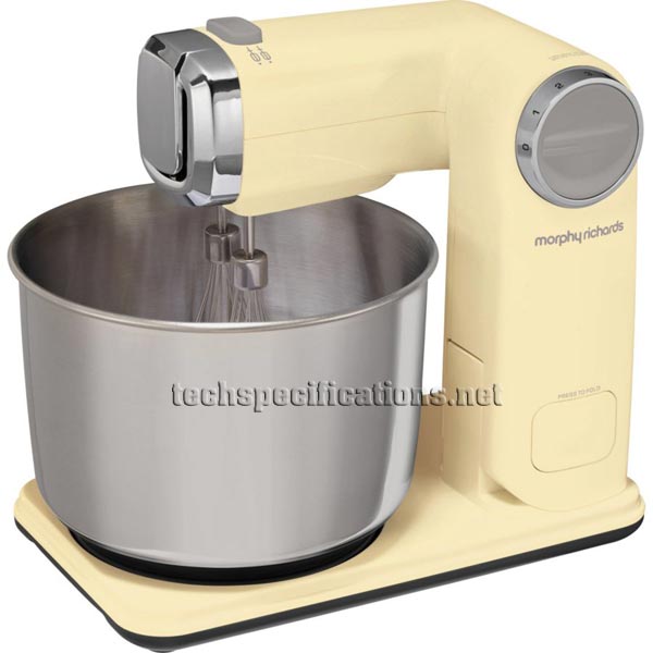 morphy richards 400401 folding stand mixer tech specs