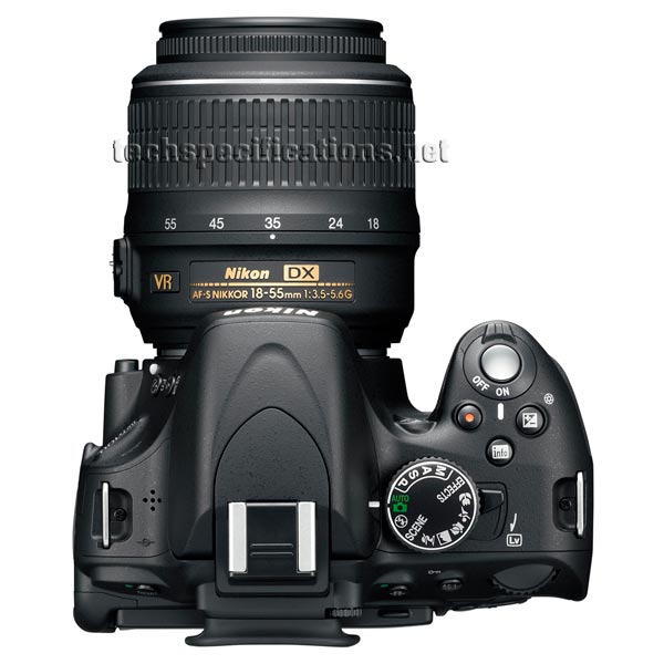 Nikon D5100 DSLR Camera Tech Specs