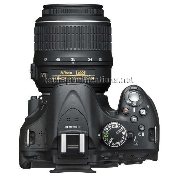 technical specifications of nikon d5200 dslr camera