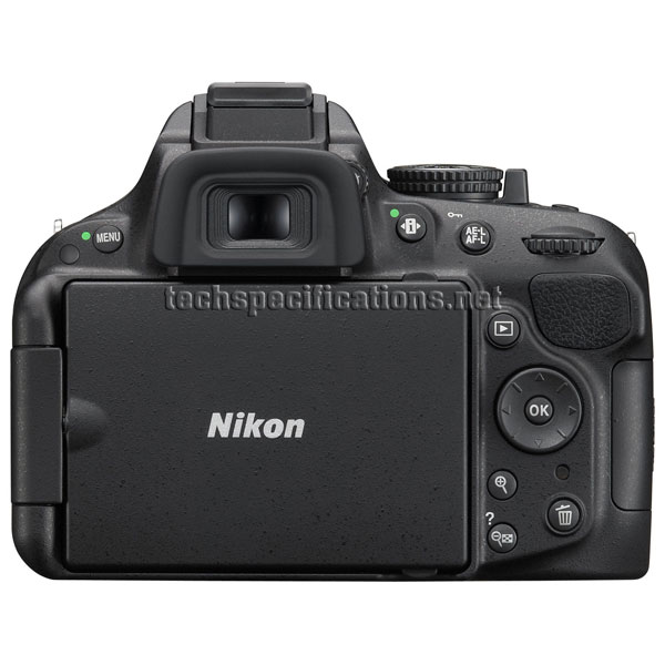 technical specifications of nikon d5200 dslr camera