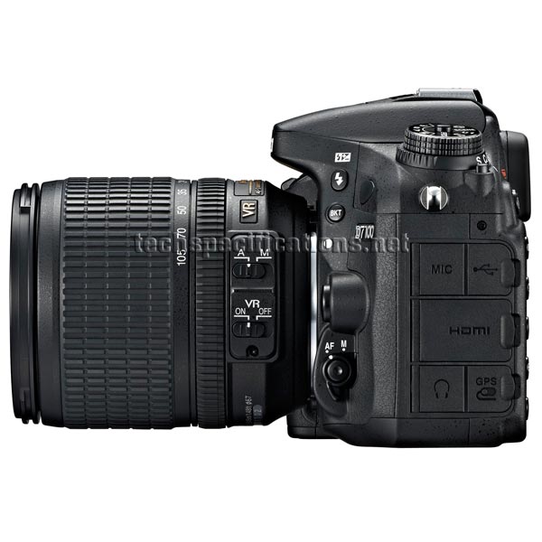 nikon d7100 dslr camera tech specs