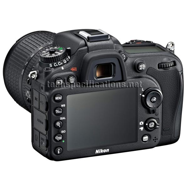 nikon d7100 dslr camera tech specs
