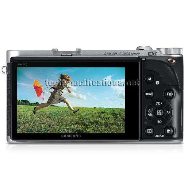 technical specifications of samsung nx300 mirrorless camera