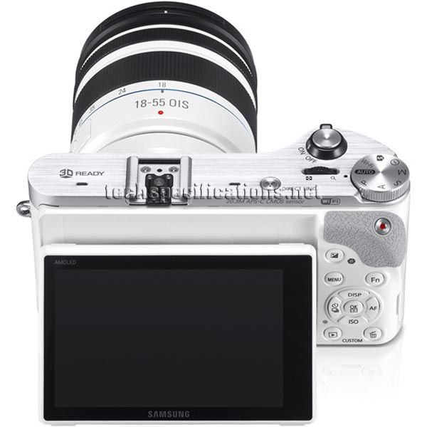 technical specifications of samsung nx300 mirrorless camera