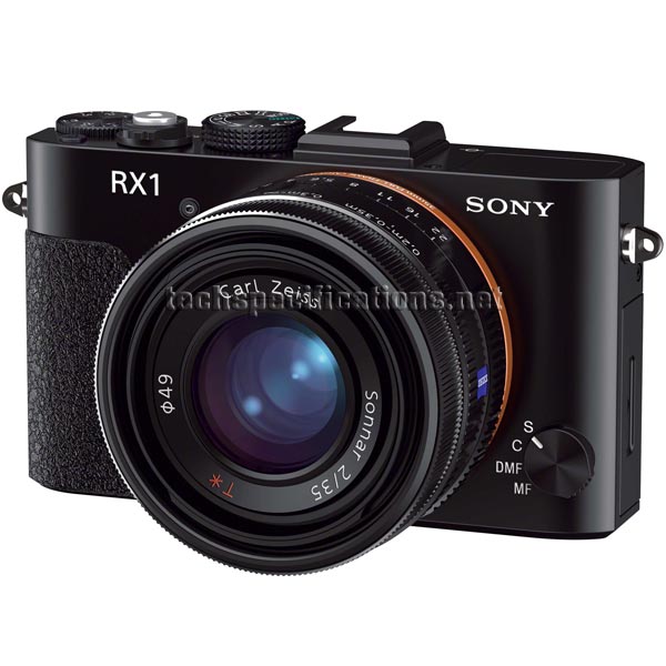 sony dsc-rx1 digital camera tech specs