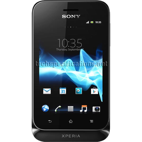 technical specifications of sony xperia tipo duos mobile phone
