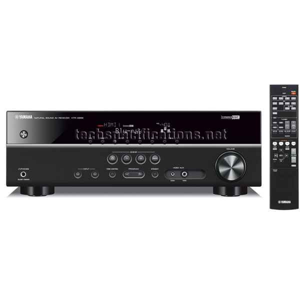 technical specifications of yamaha htr-2866 av receiver