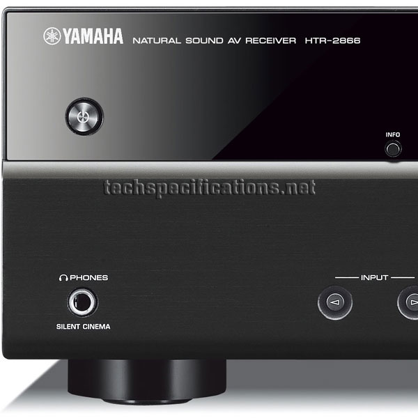 Technical Specifications of Yamaha HTR-2866 AV Receiver