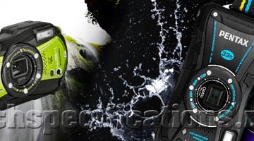 technical specifications of pentax optio WG1 GPS digital camera