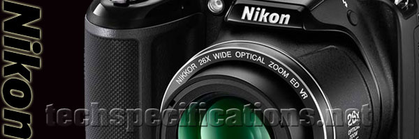 technical specifications Nikon Coolpix l320 digital camera