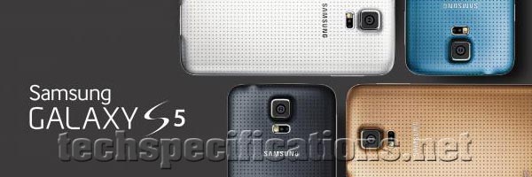 technical specifications of samsung galaxy s5 mobile phone