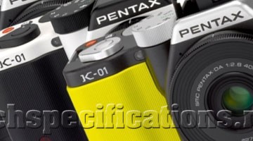 technical specifications of pentax k-01 mirrorless camera