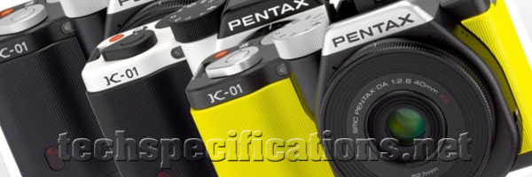 technical specifications of pentax k-01 mirrorless camera