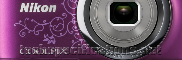 technical specifications of nikon coolpix s2700 digital camera