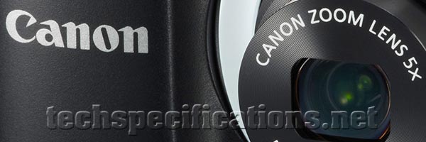 technical specifications of canon powershot a1400 digital camera