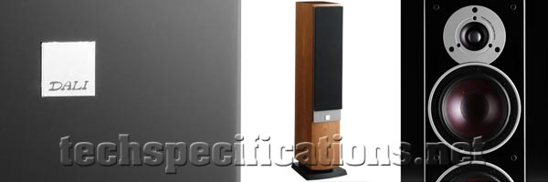 technical specifications of dali zensor 5 floorstanding speaker