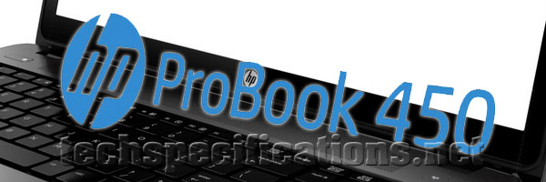 technical specifications of hp probook 450 laptop