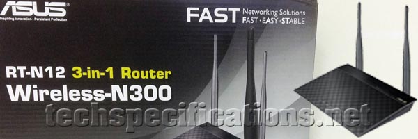 asus rt-n12-d1 wireless router tech specs