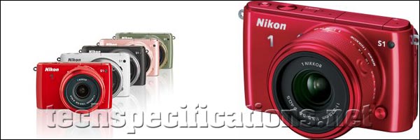 technical specifications of nikon 1 s1 mirrorless camera