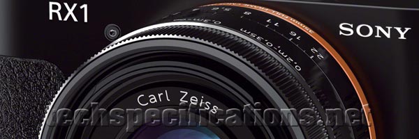 sony dsc-rx1 digital camera tech specs