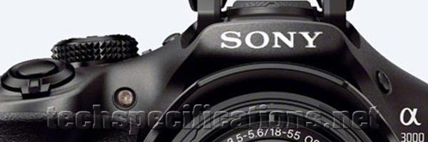 sony ilce3000 dslr camera tech specs