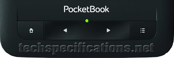 pocketbook touch 622 ebook reader tech specs