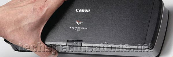 canon p 215 scanner technical specifications