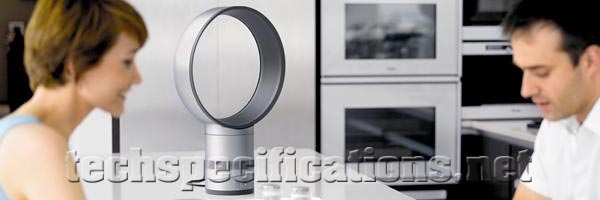 dyson am01 air multiplier desk fan tech specs