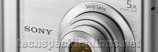 sony cybershot w800 digital camera tech specs