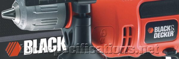 Black & Decker 600W Hammer Drill Tech Specs