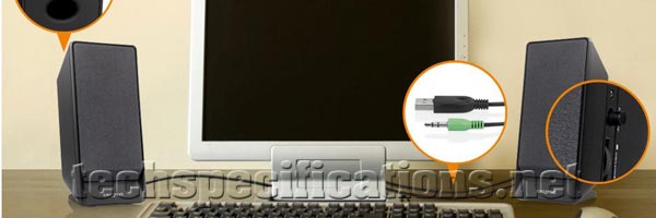Creative A50 2.0 PC Speakers Tech Specs