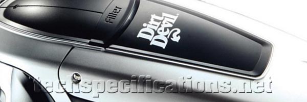 Dirt Devil M135 Handheld Vacuum Cleaner Tech Specs