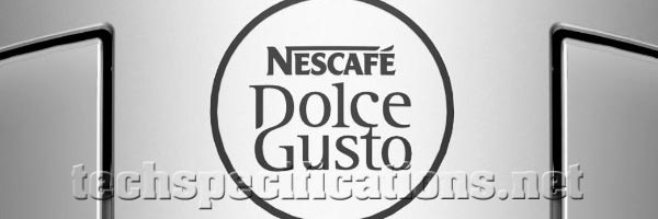 Krups Nescafe Dolce Gusto Genio KP150231 Coffee Machine Tech Specs