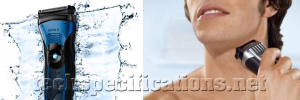 Braun Series 3 340 Electric Shaver Tech Specs