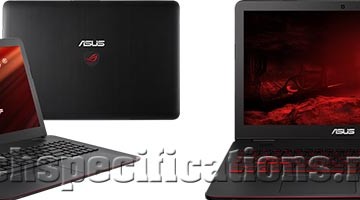 Asus G550JK-V2-CN272H Gaming Laptop Tech Specs