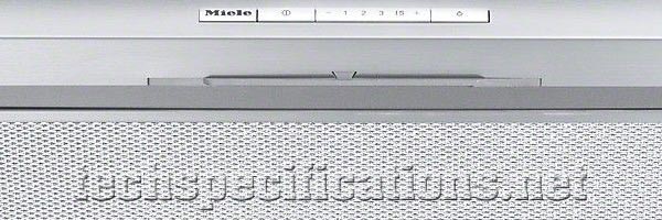 Miele DA 3466 Telescopic Cooker Hood Tech Specs