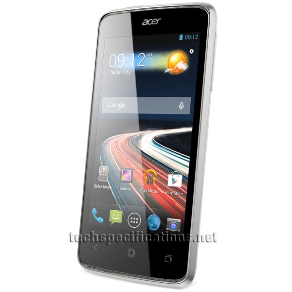 Acer Liquid Z4 Mobile Phone Tech Specs