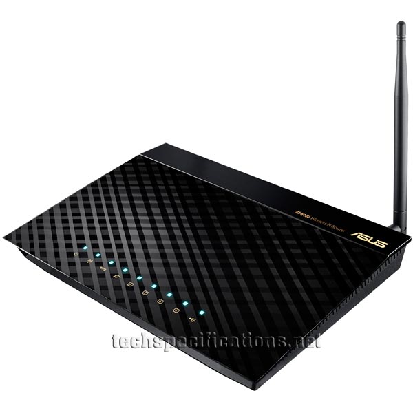 asus rt-n10u black diamond wireless router tech specs