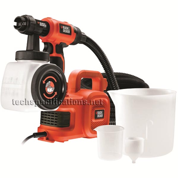 Black & Decker HVLP400 Fine Spray System Tech Specs